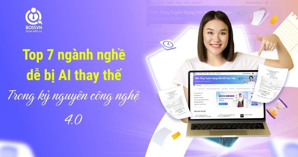 Top 7 ngành nghề dễ bị AI thay thế trong kỷ nguyên công nghệ 4.0