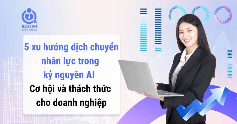 5 xu hướng dịch chuyển nhân lực trong kỷ nguyên AI – Cơ hội và thách thức cho doanh nghiệp